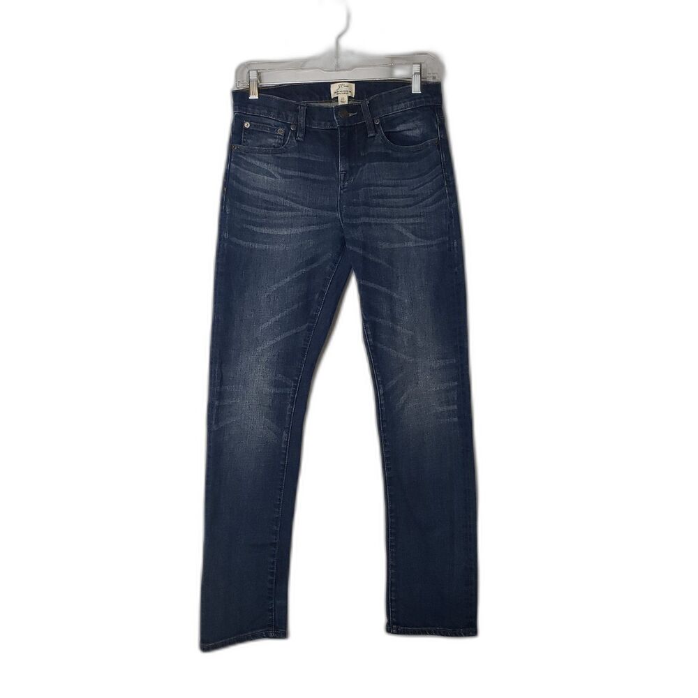 J. CREW Slim Broken In Boyfriend Denim Blue Jeans Women's Size 25